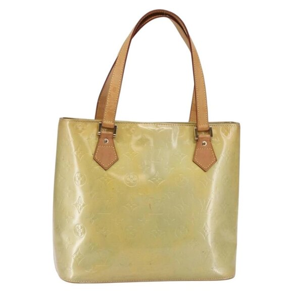 Louis Vuitton Handbags - LOUIS VUITTON Monogram Vernis Houston Hand Bag Gris